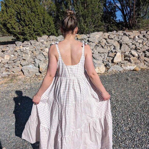 Kate Quinn Women's Spaghetti Tie Prairie Dress - Picture 5 of 5